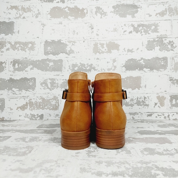 Natural Soul Tan Ankle Boots - Picture 6 of 11
